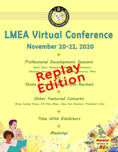 Image of 2020 LMEA Virtual Conference Program