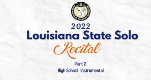 Image with link to Louisiana State Solo Recital Part 2
