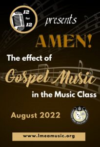 2022 August Gospel Webinar image of poster